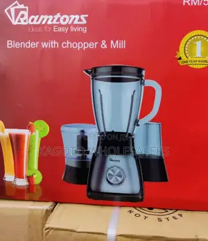 Ramtons 3in1 Blender, Chopper, Grinder Stainles R3-1