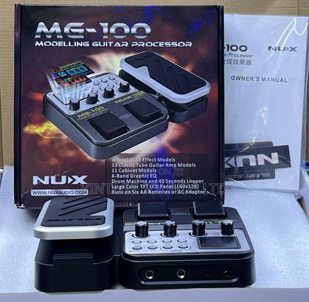 Nux Mg100 Guitar Processor With 58 Effects Models - main view