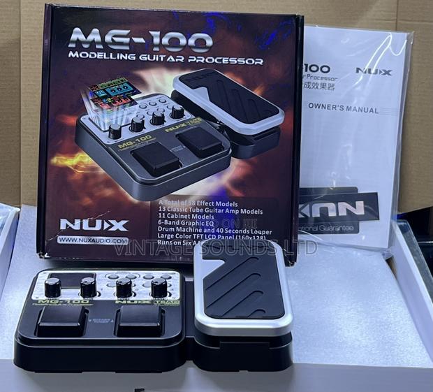 Nux Mg100 Guitar Processor With 58 Effects Models - thumbnail 3