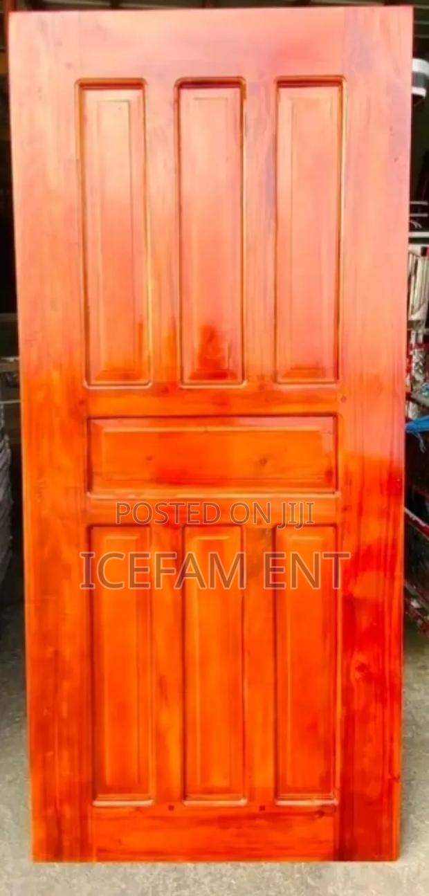 Mahogany Panel Door/Standard Wooden Door - main view