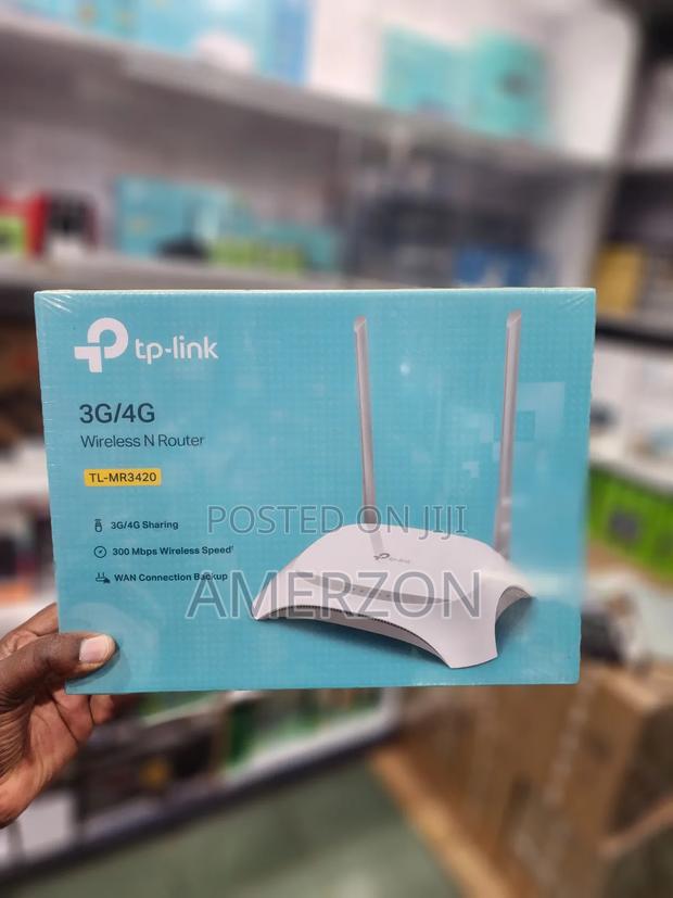 Tp Link Tp-Link 3g4g Wireless N Router-Tl-Mr3420 - main view