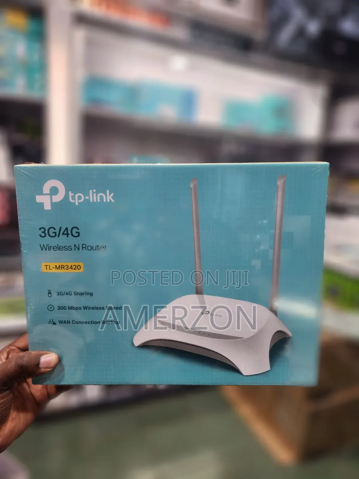 Tp Link Tp-Link 3g4g Wireless N Router-Tl-Mr3420