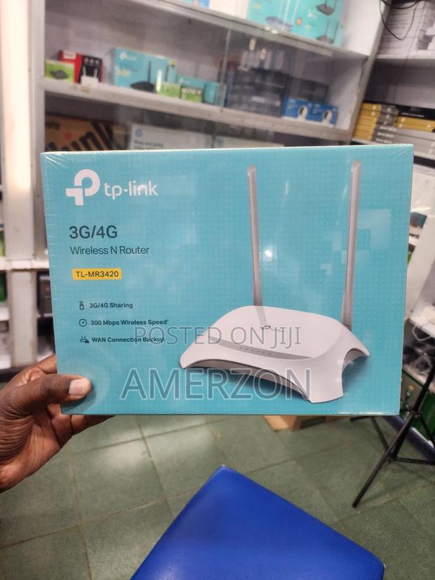 Tp Link Tp-Link 3g4g Wireless N Router-Tl-Mr3420 - thumbnail 3
