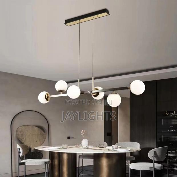 Symphony of Spheres: Contemporary Dining Room Chandelier"