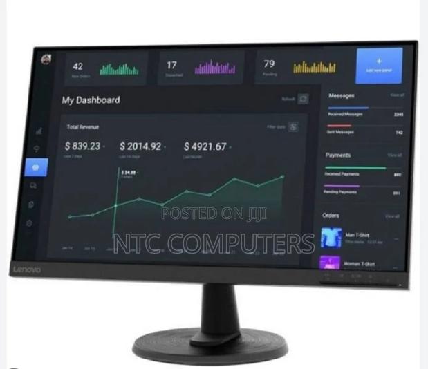 Lenovo C24-40 Flat Panel 23.8" Fhd, Resolution:1920x1080 - main view