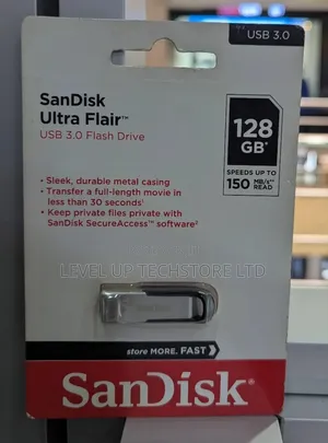 Sandisk Ultra Flair Usb (1 Pack) 3.0 128gb Flash Drive