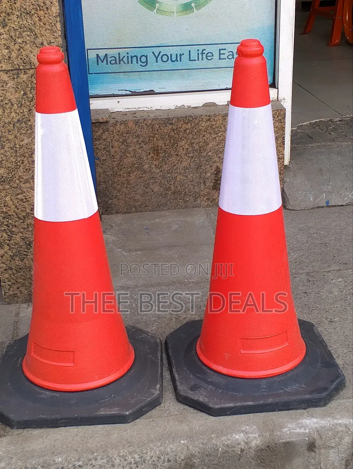 Reflective Caution Road Cones