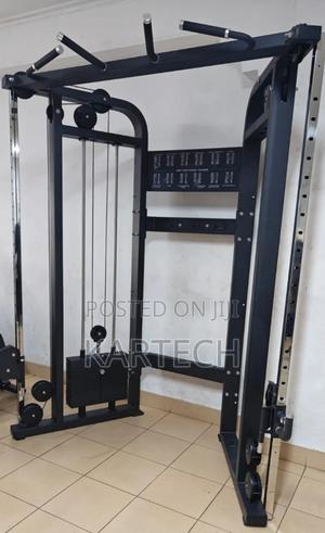 Dual Pulley Cable CrossoverWith 200kg Steel Weight Stack - thumbnail 2