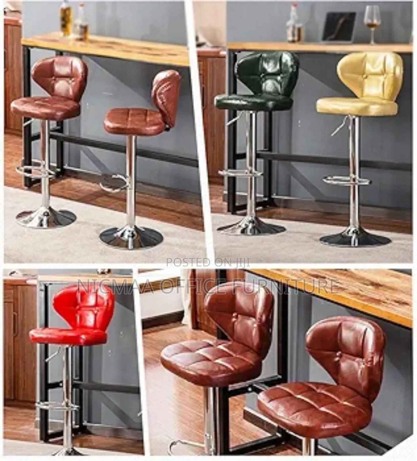 Bar Stool: Versacomfort Adjustable Leisure Barstool