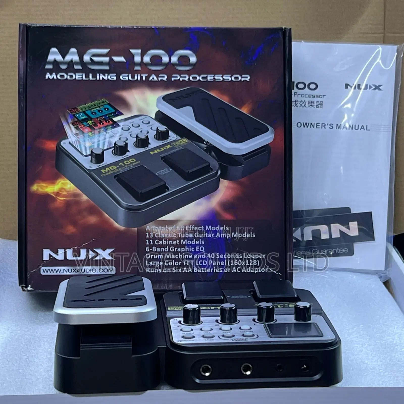 Nux Mg-100 Modeling Guitar Effect Pedal 58 Effect 72