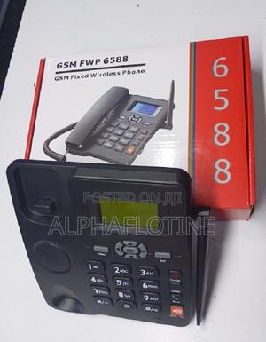 GSM Fixed Wireless Phone Ets-6588. Dual Line - thumbnail 2