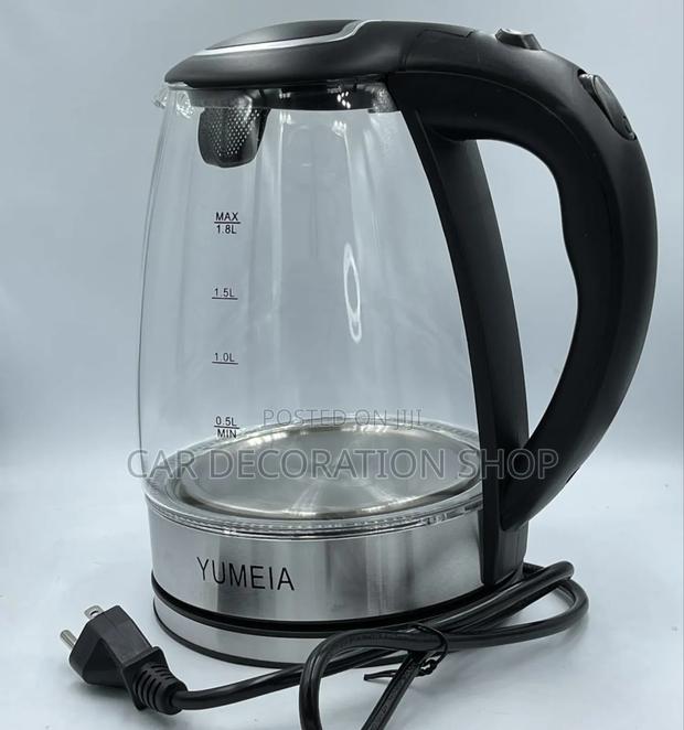 2.0litre Cordless Colourless Glass Jug Kettle