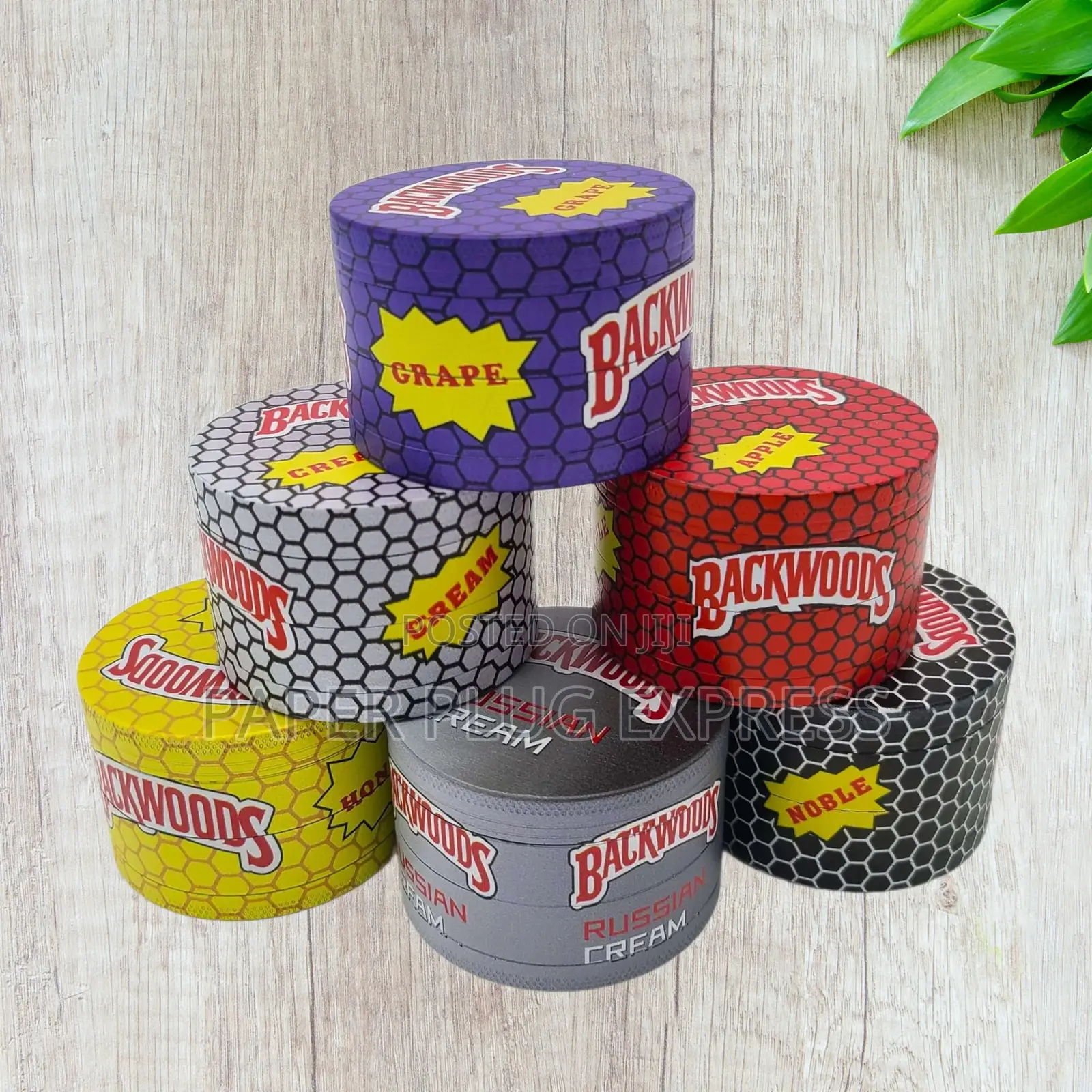 Backwoods 4 Layer Alloy Metallic Grinder - 63mm(Medium Size)