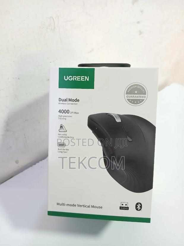 Ugreen Multi-mode-multimode Vertical Mouse–Mu008 -ug-25444 - thumbnail 2