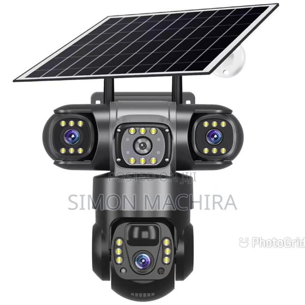 Triple Lens 4g Solar PTZ Camera