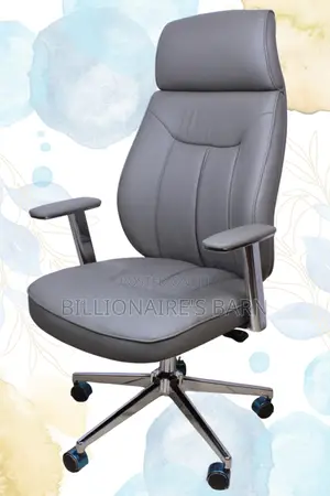 Office Chair; Stylish Office Executive Seating-Gray
