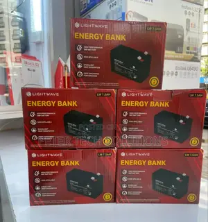 Energy Bank Light Waveups Batter 12/7.5 Available