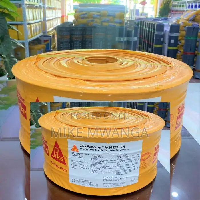 Sealing Construction Waterbar 8”