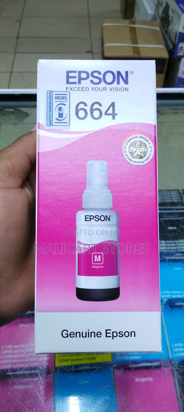 Epson 664 Magenta Genuine Ink - main view