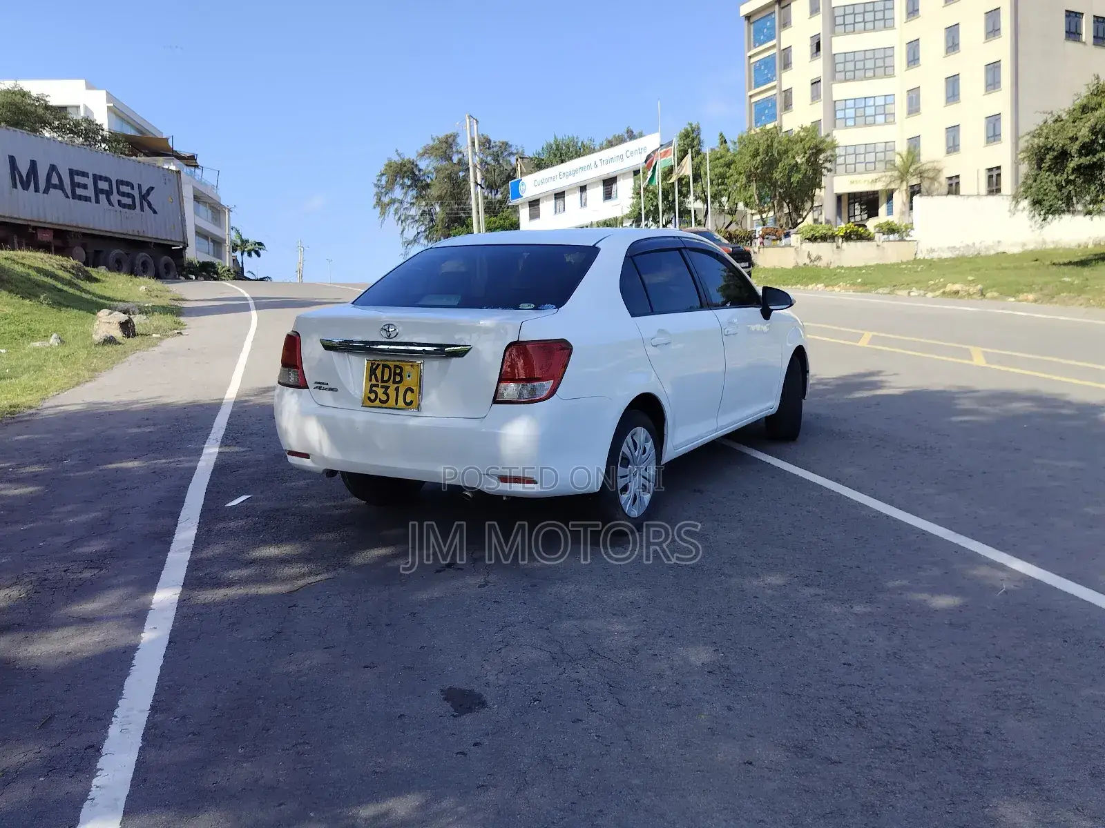 Toyota Axio 2014 White