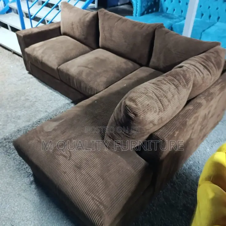 Chocolate Heavy Fabriced Sofa