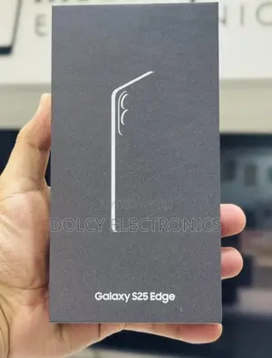 New Samsung Galaxy S25 Edge 256 GB Black
