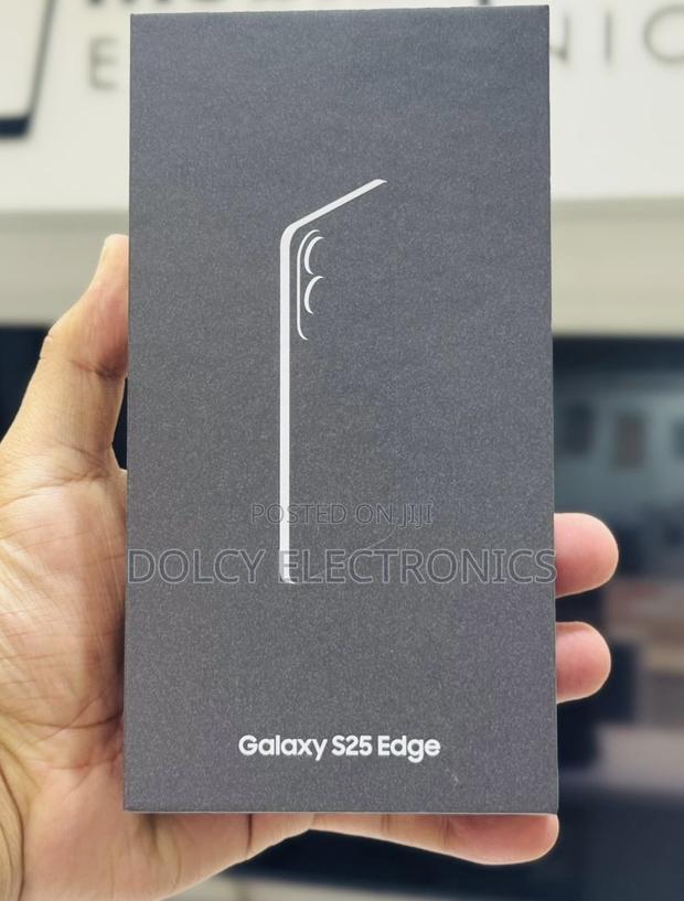 New Samsung Galaxy S25 Edge 256 GB Black - thumbnail 2