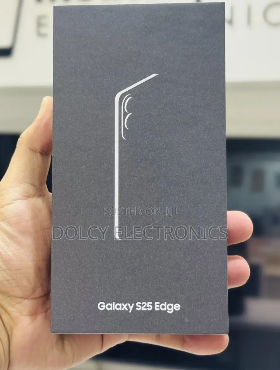New Samsung Galaxy S25 Edge 256 GB Black