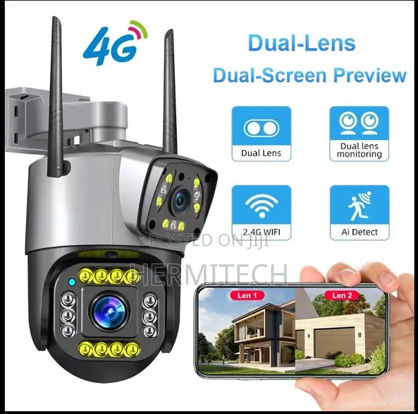 Dual Lens 6mp Smart Dual Light Mode Outdoor C