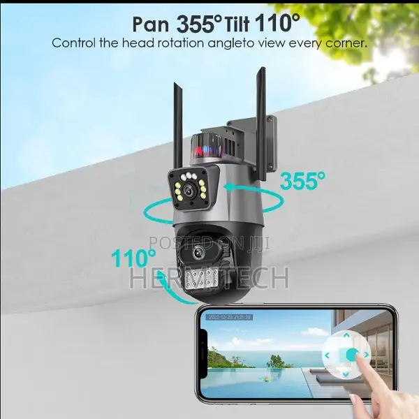 Dual Lens 6mp Smart Dual Light Mode Outdoor C