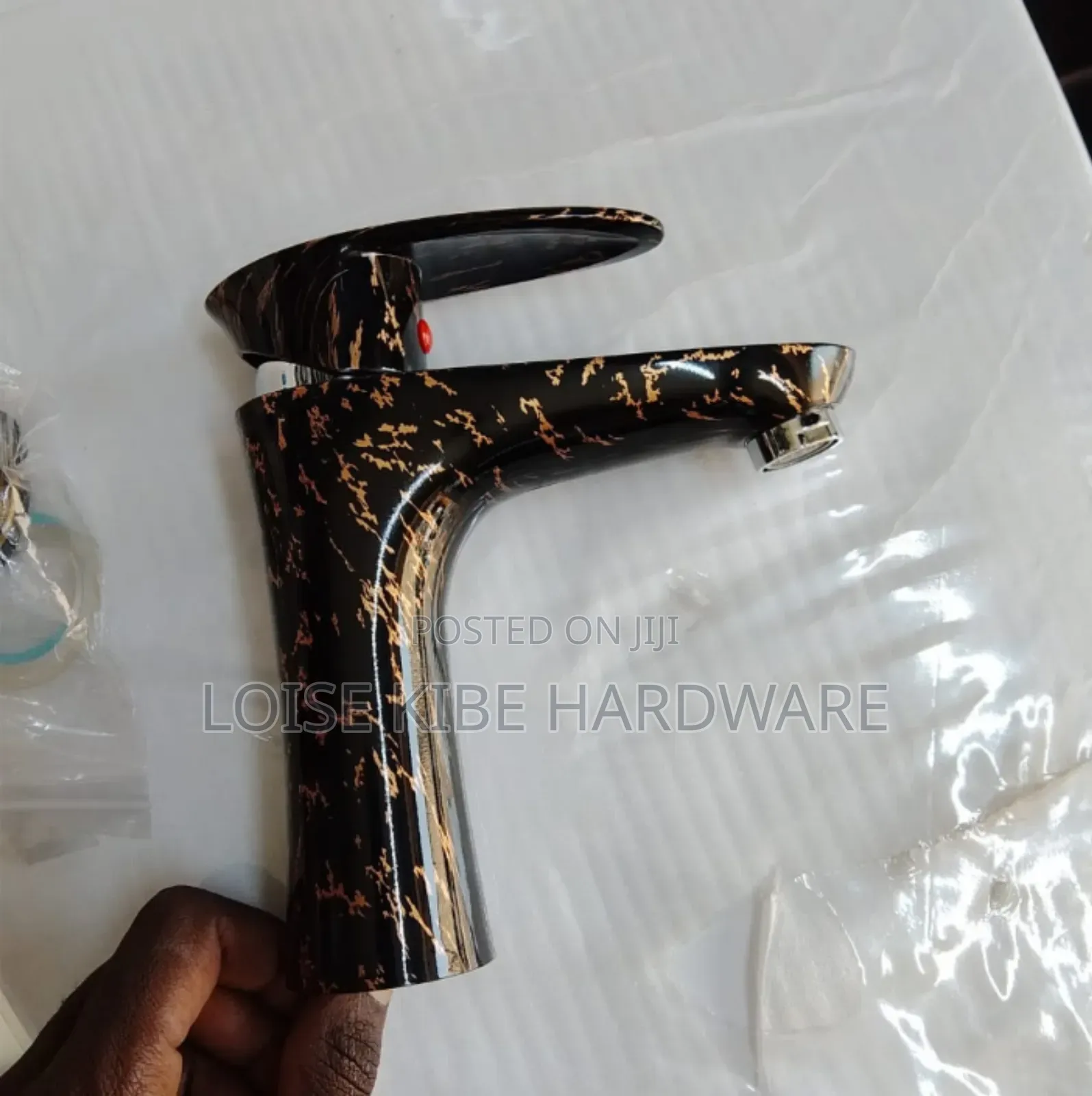 New Black and Gold Handwash Basin Mixer Tap Available