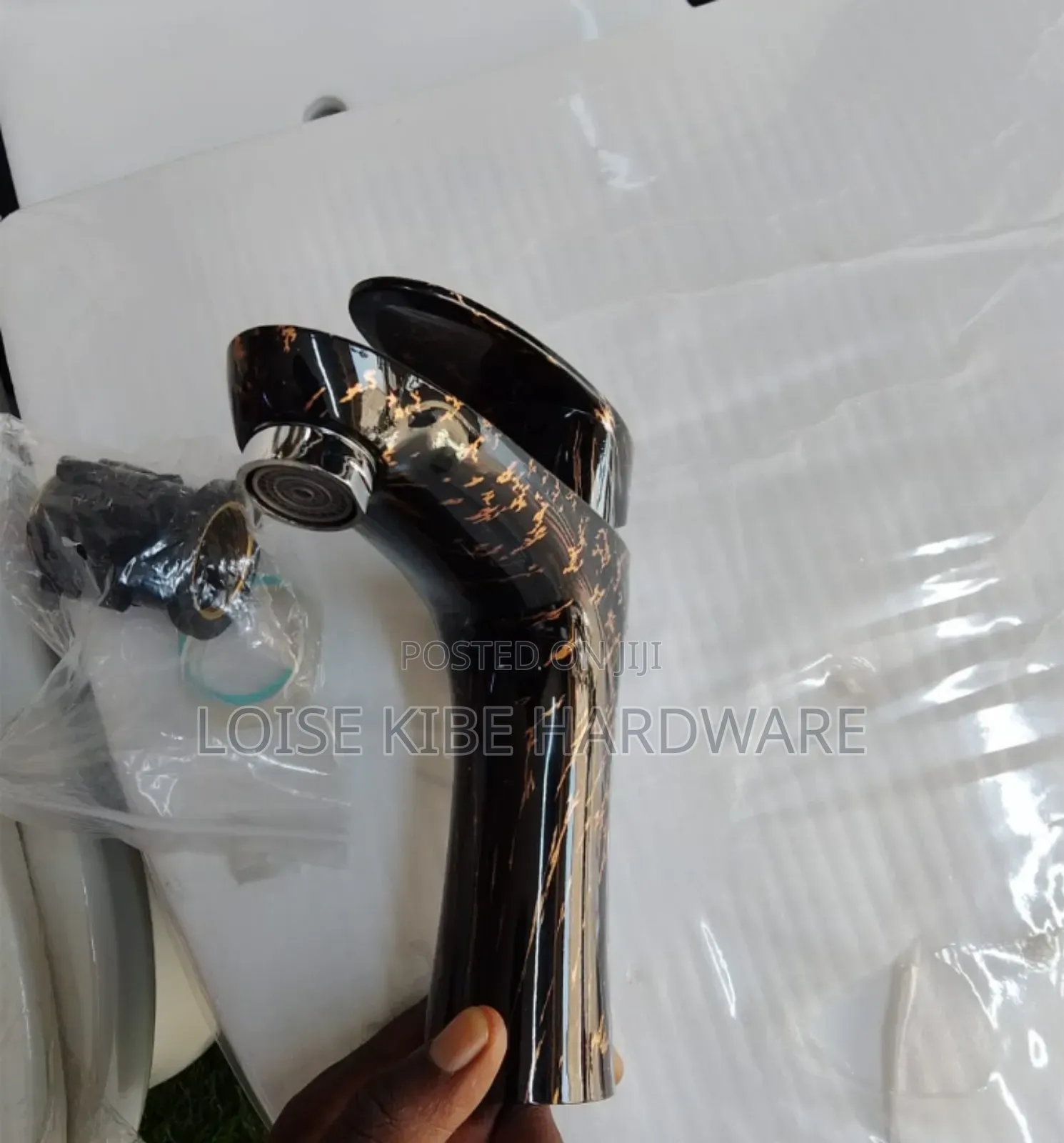 New Black and Gold Handwash Basin Mixer Tap Available
