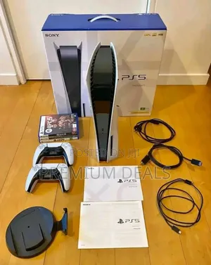 Ps5 Standard With Games Boxed Plus Warranty.