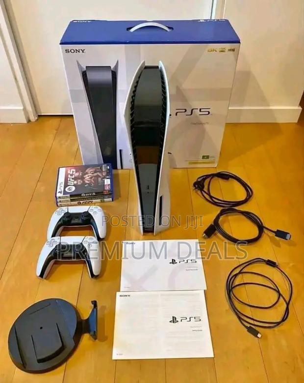 Ps5 Standard With Games Boxed Plus Warranty.