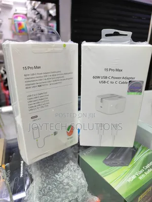 15 Pro Max 60 W Usb - C Power Adapter Usb - C to C Cable