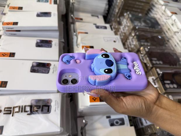 Fluffynut Apple iPhone 11 Teddy Animal 3d Cartoon Case - thumbnail 3