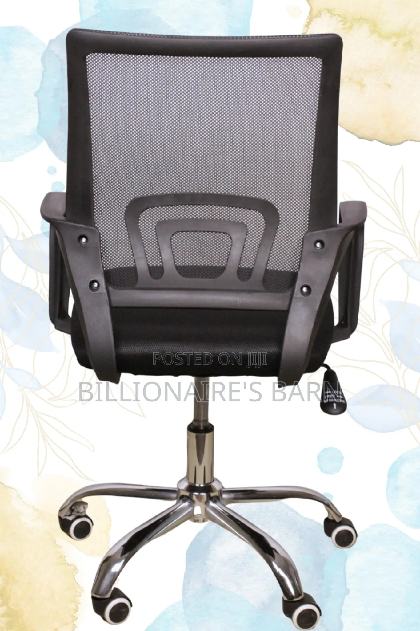 Office Chairs; Typical Mesh Secretarial Swivel Chair