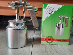 Spray Gun. Asturo G70 Bottom-feed Spray Gun