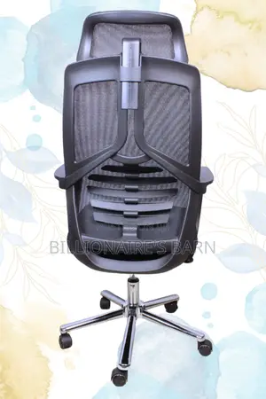 Office Chairs; Big High-Back Mesh Swivel Orthopedic Seat