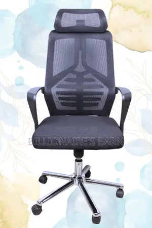 Office Chairs; Big High-Back Mesh Swivel Orthopedic Seat