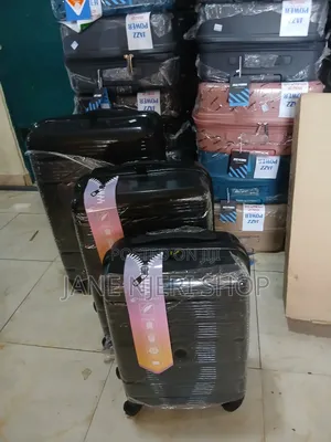 3 In 1 Rubber Suitcase  Quality Unbreakable