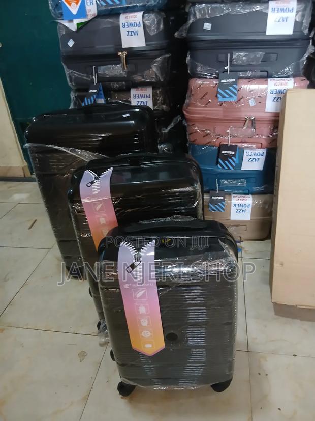 3 In 1 Rubber Suitcase  Quality Unbreakable - thumbnail 2
