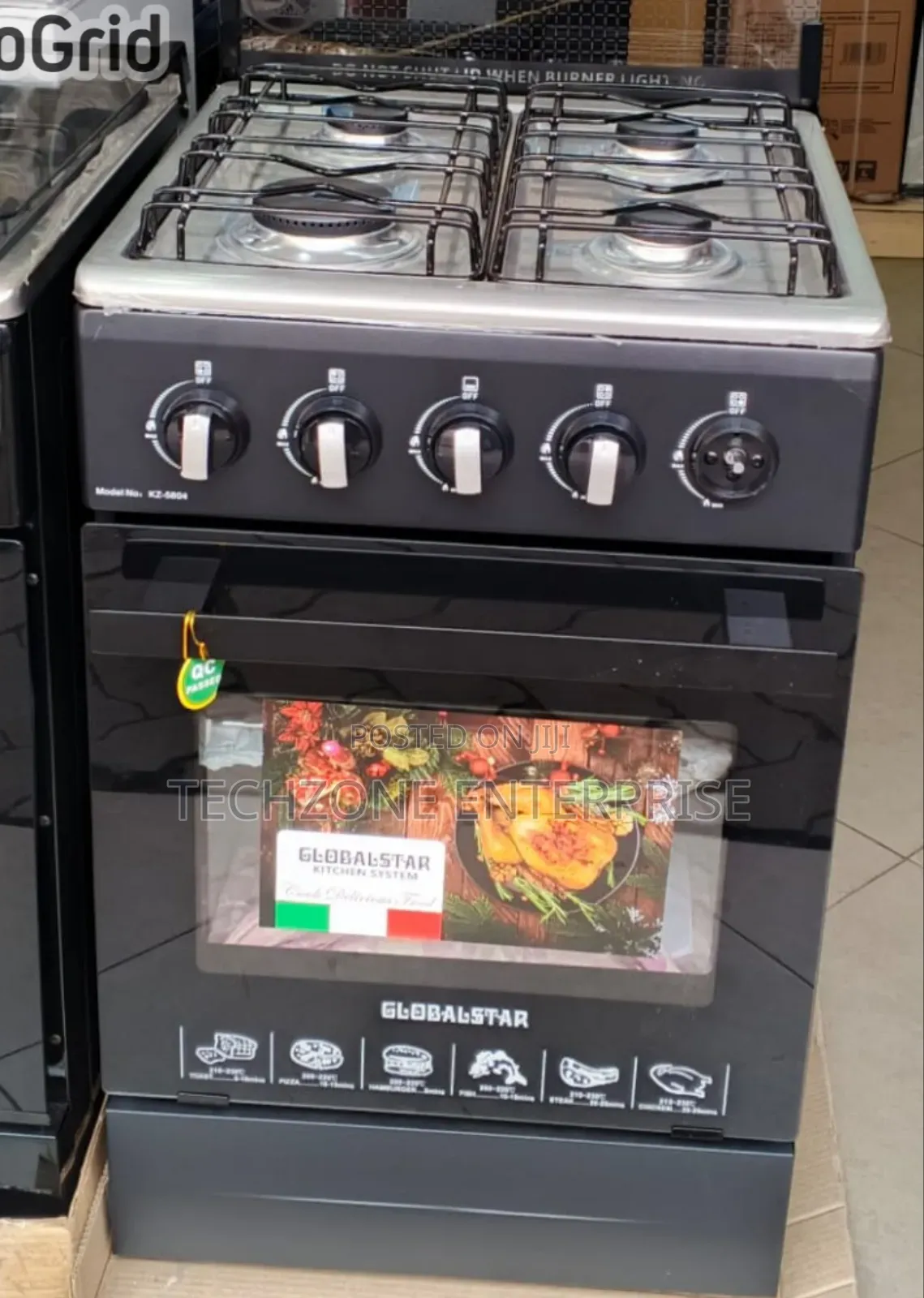 Globalstar Full Gas Standing Cooker With Gas Oven