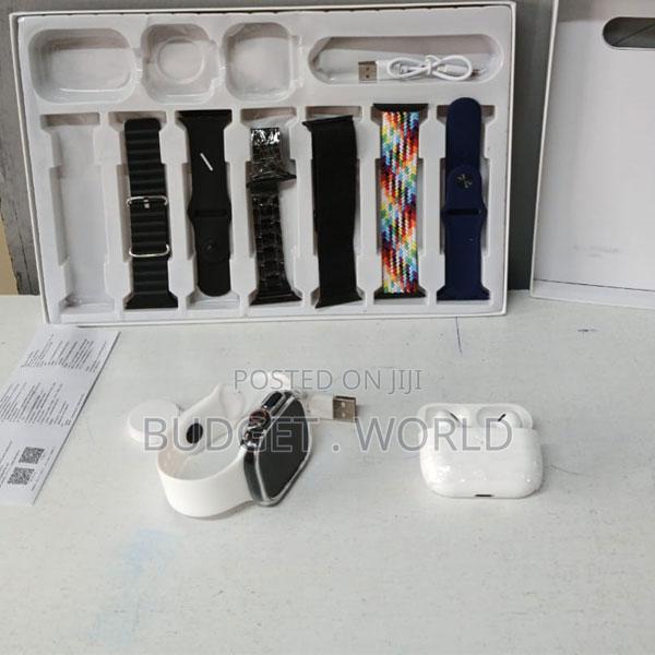 I60 7in1 Wireless Ear Buds Model Smart Watch With Charger - thumbnail 3