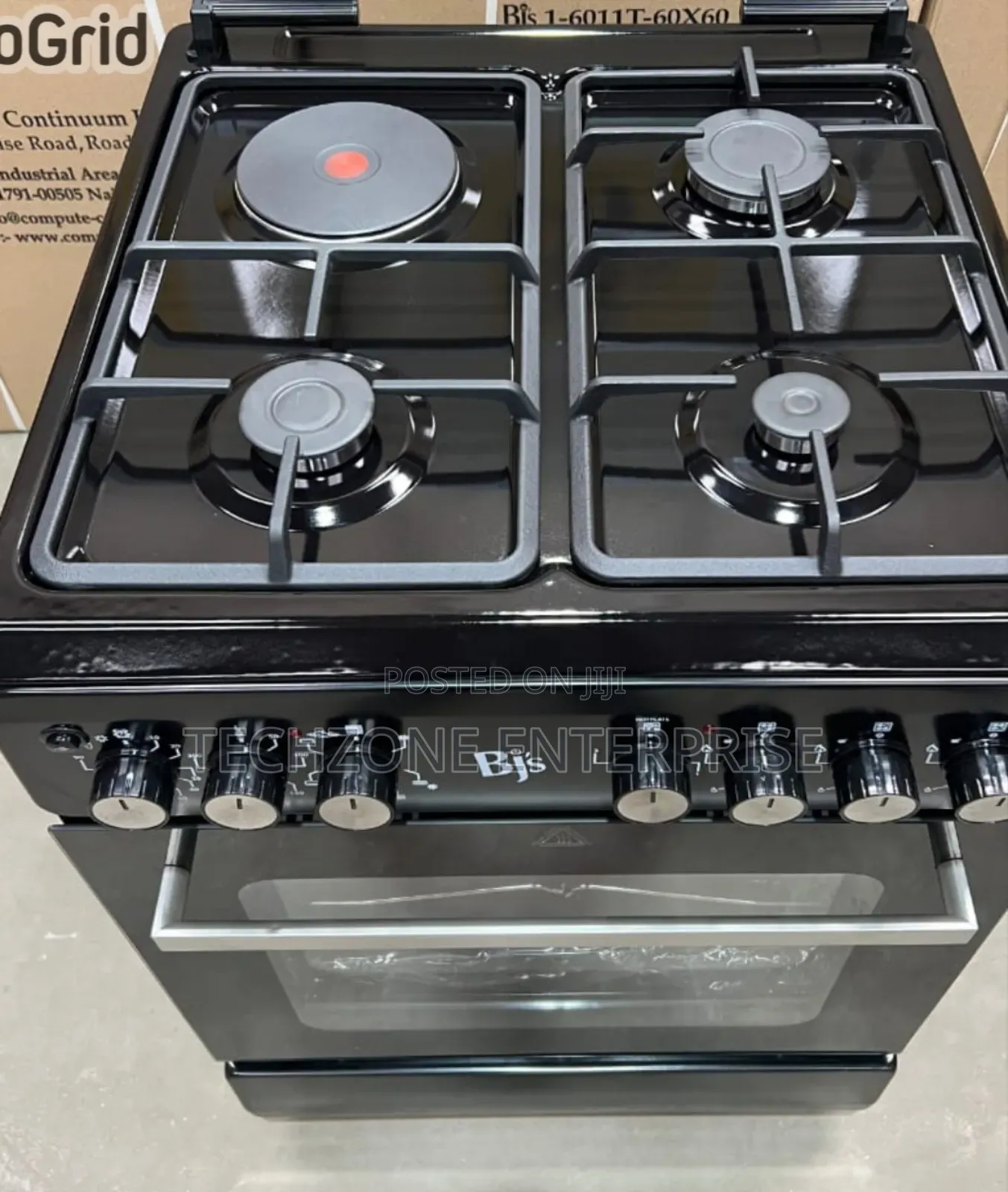 Heavy BJS I-6011t 3 Gas +1 Electric With Electric Oven 