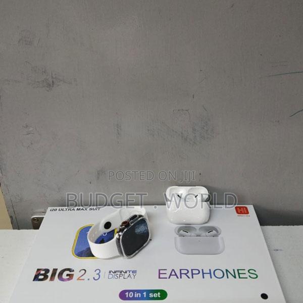 Hd Screen/Ultra 2 Earphone Wireless Charging 7 Strap Black - thumbnail 3