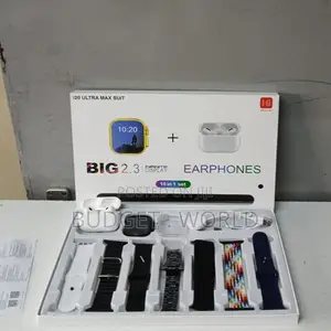 Waterproof I60 Smart Watch 2.3inch Large Screen With Earbuds