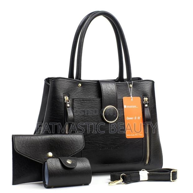 Black Handbag 3 PCS - main view