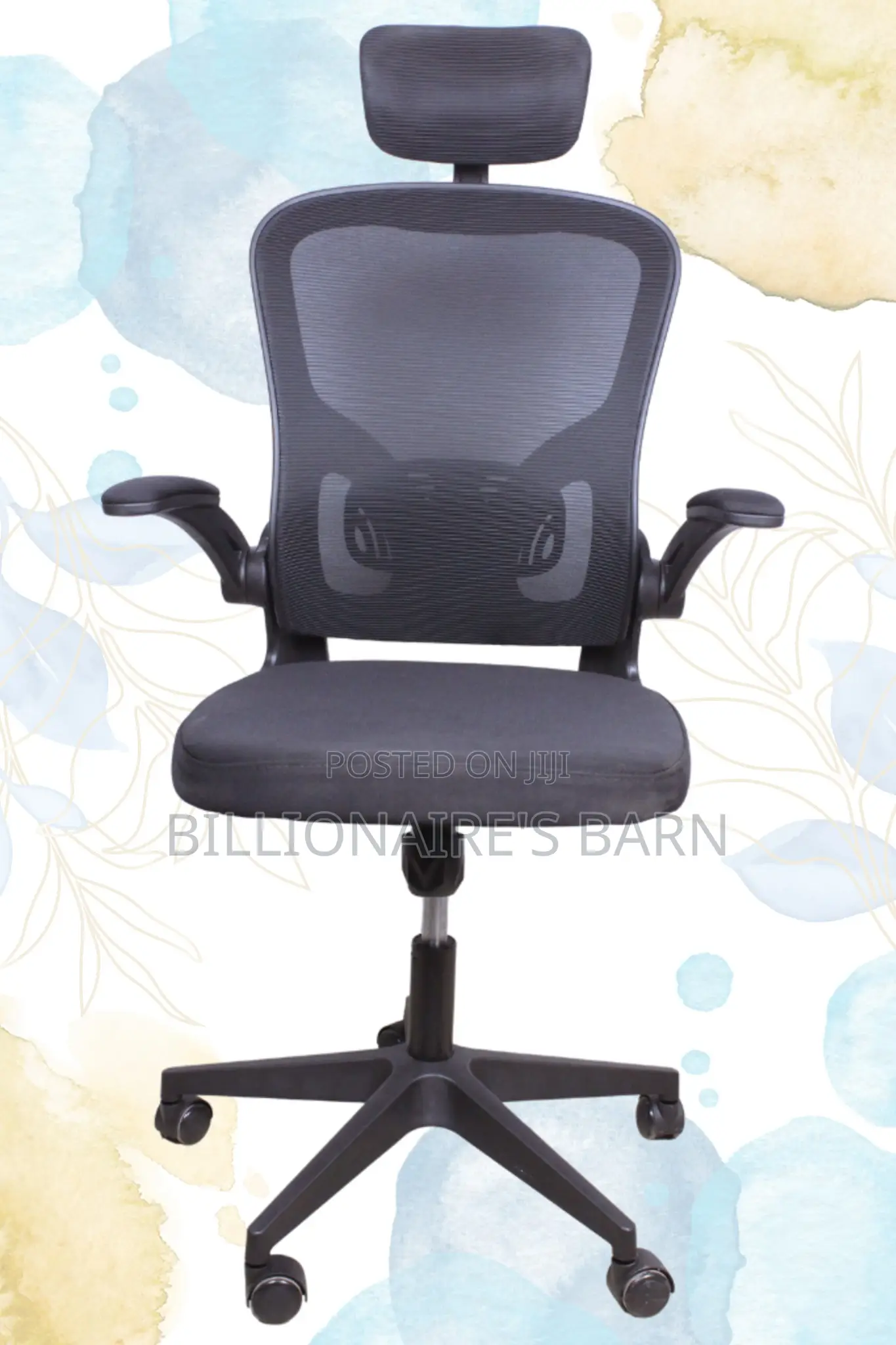 Office Chairs: Office Mesh High Back Ergonomic Posture Chair