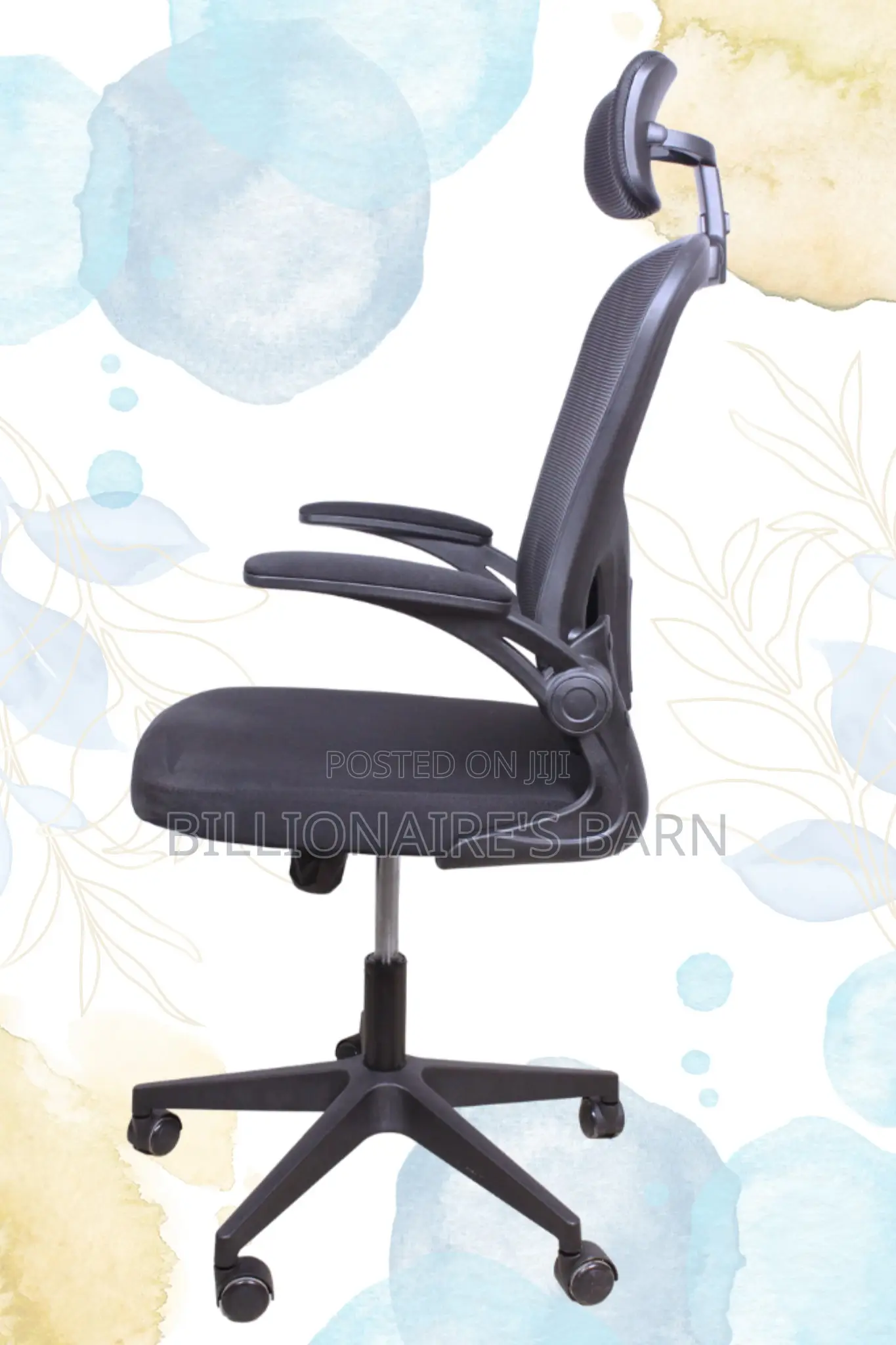 Office Chairs: Office Mesh High Back Ergonomic Posture Chair
